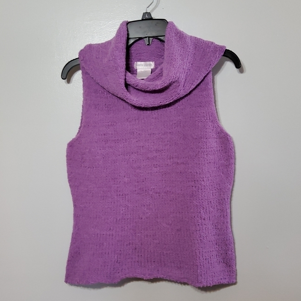 Pierre Cadin Women's Cowl Neck Top Size M